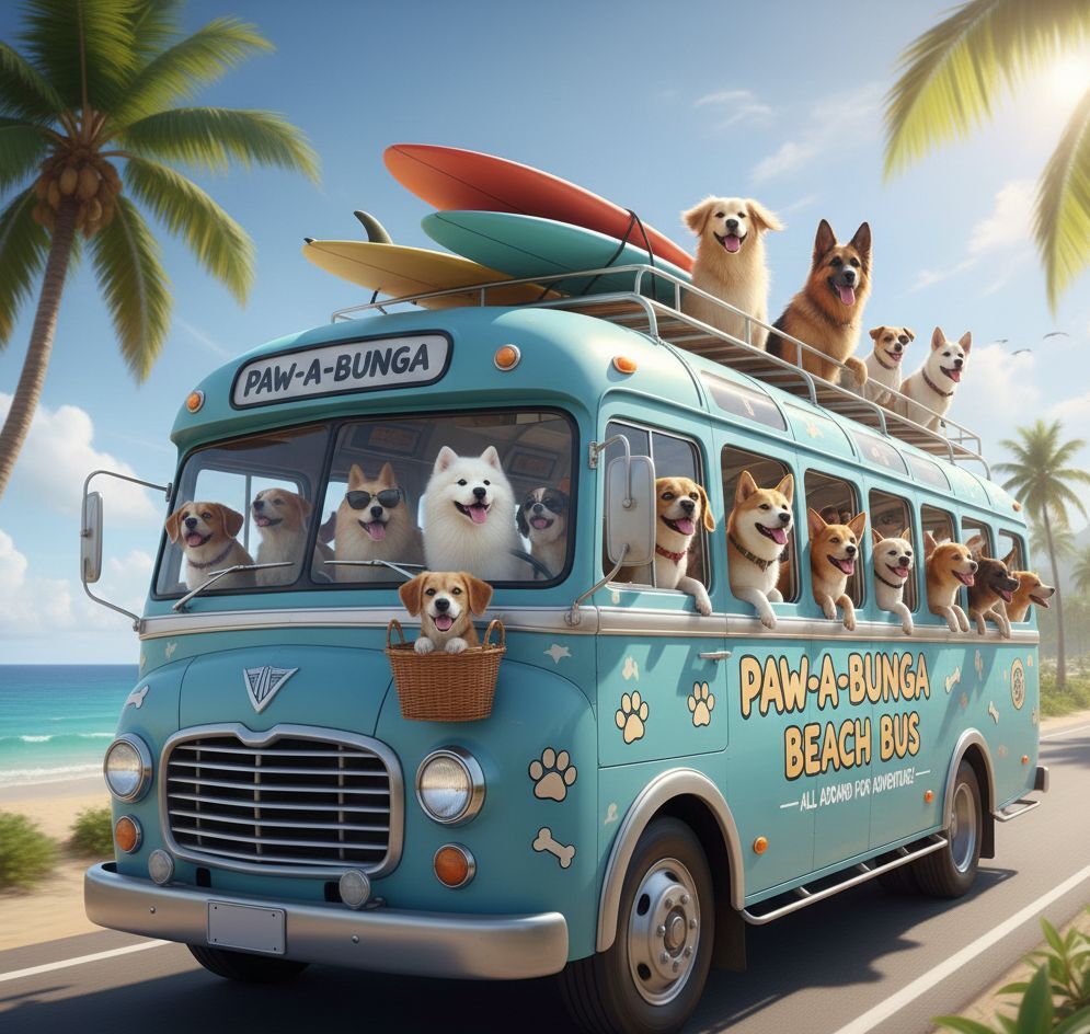 doggy-beachbus